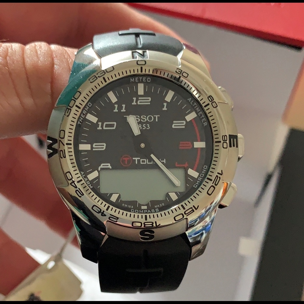 brand new tissot t touch2 titanium
